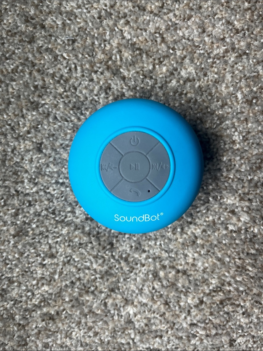 Waterproof Portable Bluetooth Speaker in Bright Blue